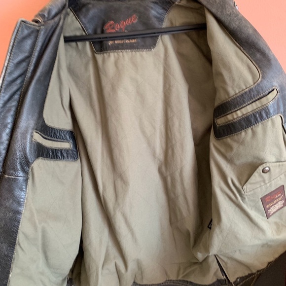 Leather Jacket, size L. - Picture 5 of 6